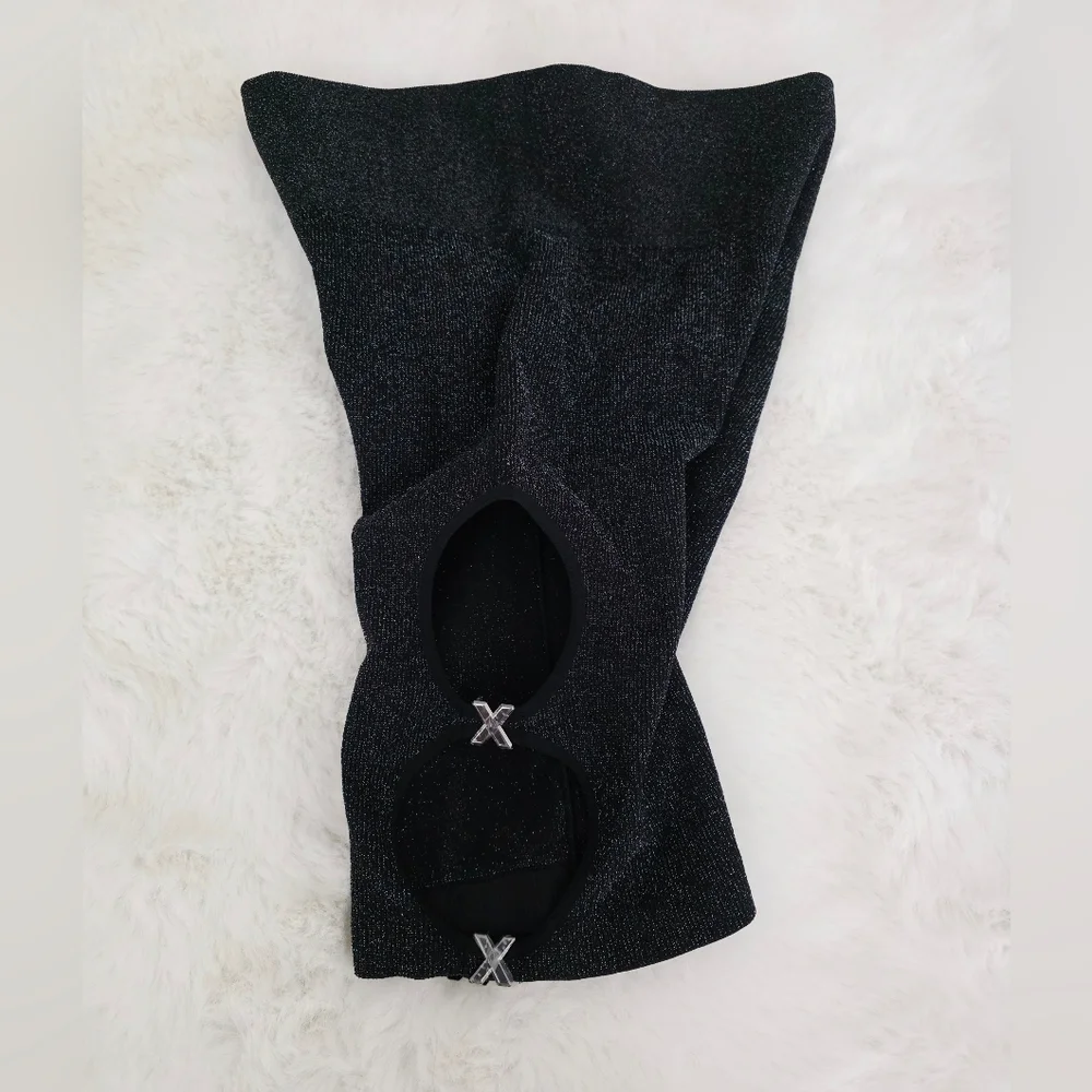 Savage X Fenty🩶Bawdy Double Knit Bike Shorts SIZE L - Picture 9 of 9